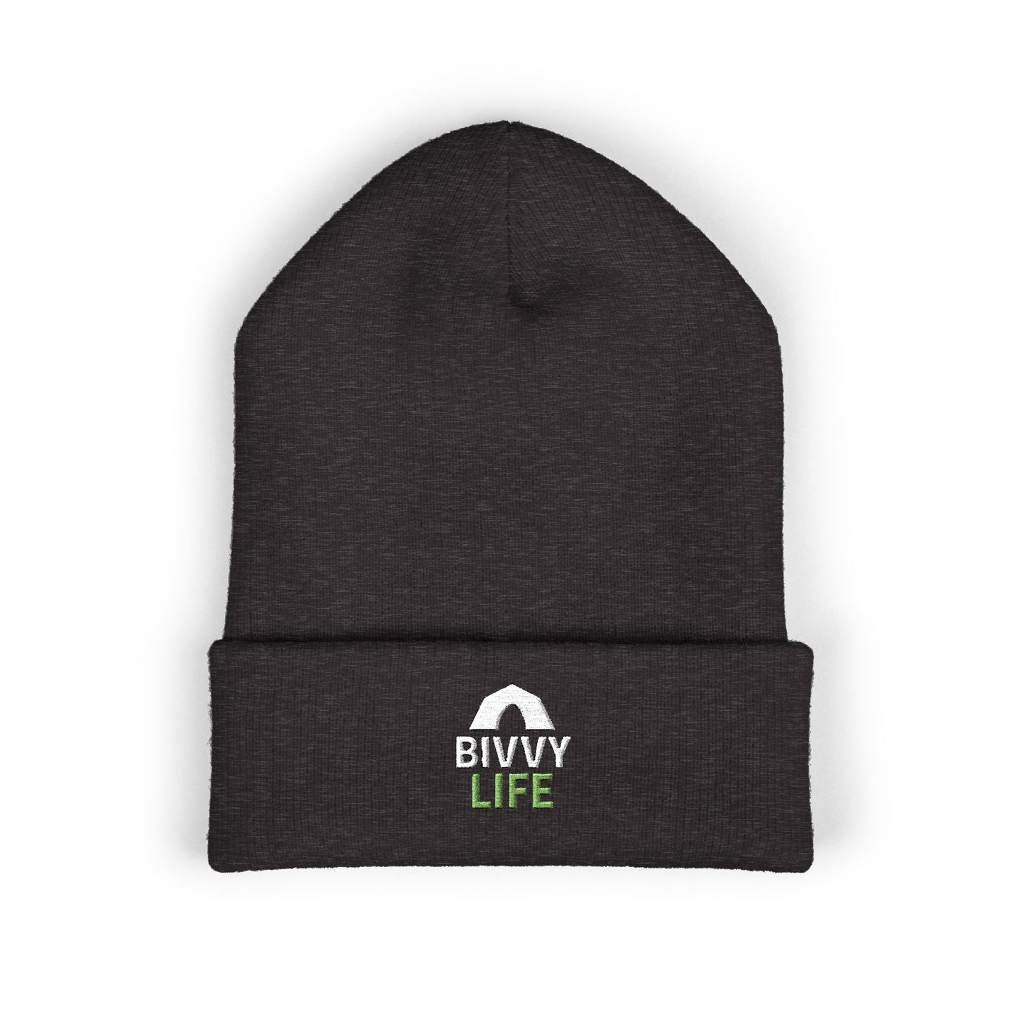 Classic Cuffed Beanie - Cozy Winter Essential, Outdoor Adventure Hat, Stylish Knit Cap for Bivy Life, Perfect Gift for Him/Her