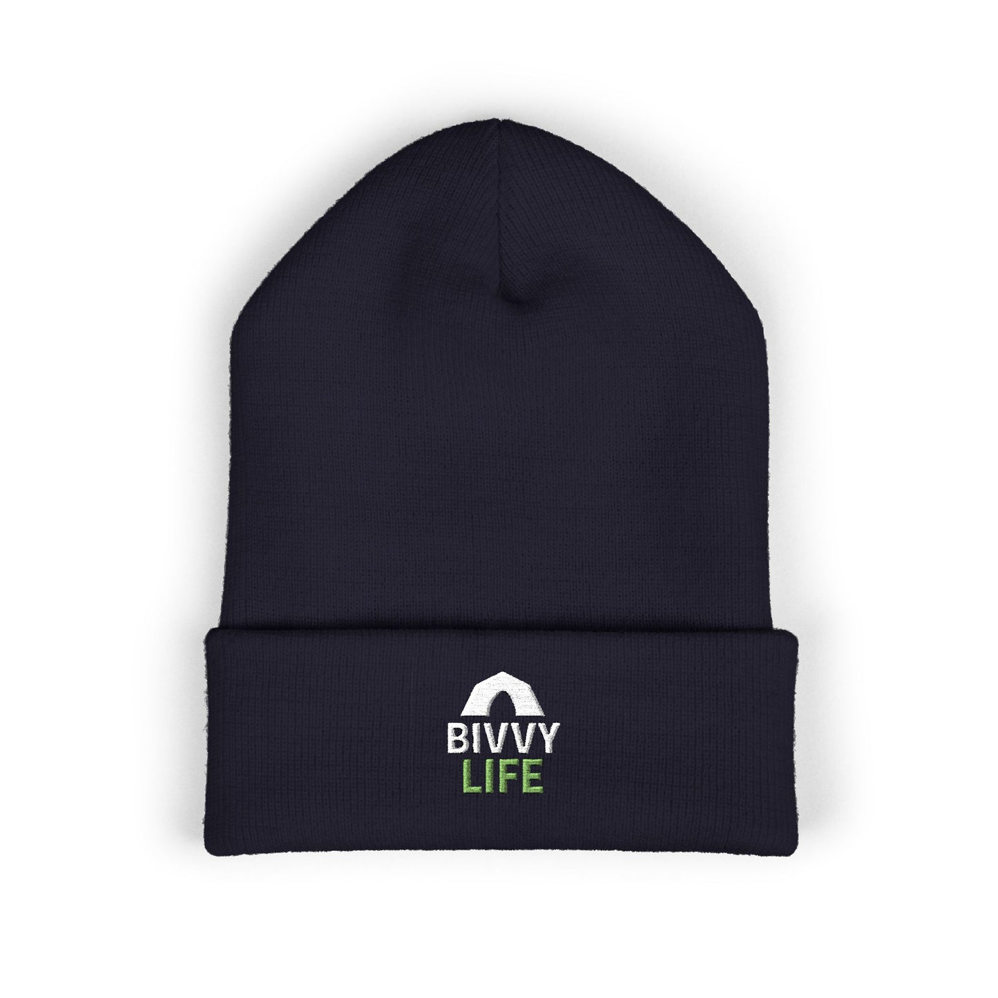 Classic Cuffed Beanie - Cozy Winter Essential, Outdoor Adventure Hat, Stylish Knit Cap for Bivy Life, Perfect Gift for Him/Her