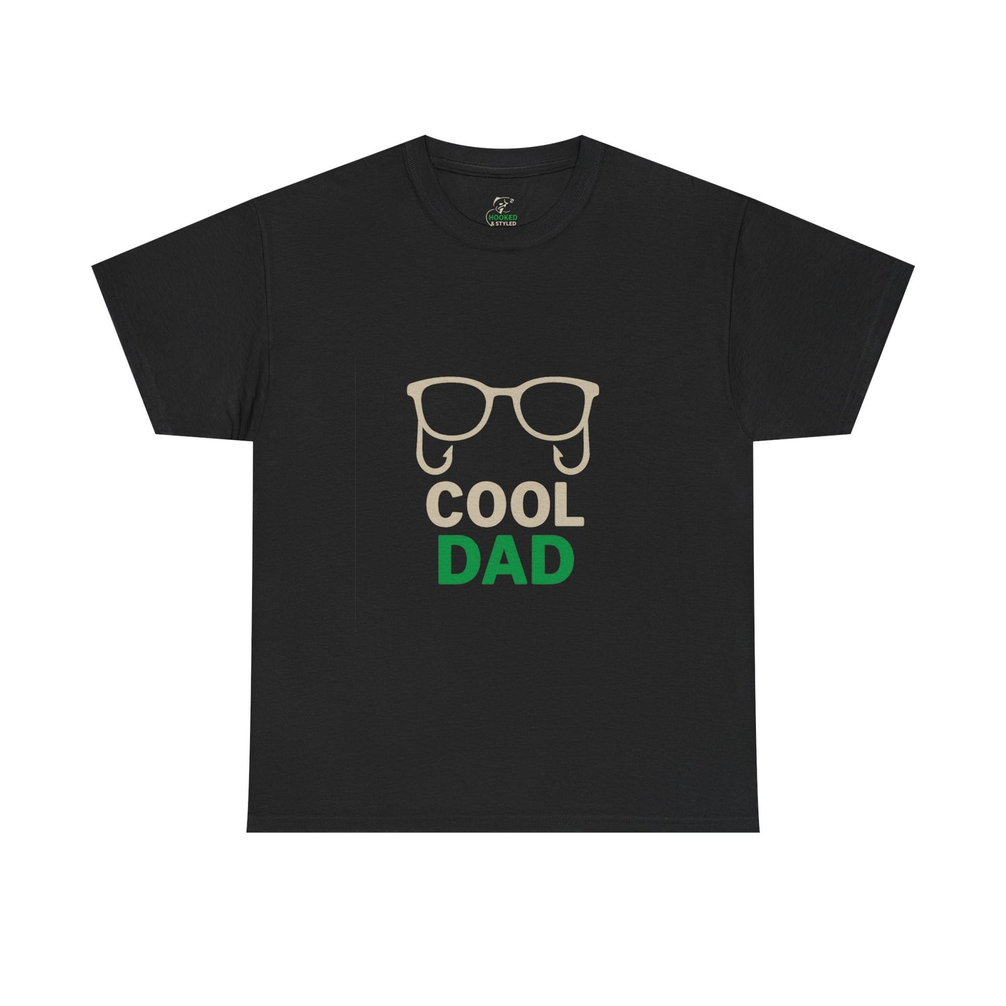 Cool Dad Unisex Heavy Cotton Tee - Perfect for Father's Day, Birthday Gift, Dad Jokes, Casual Wear, Fun Family Outings