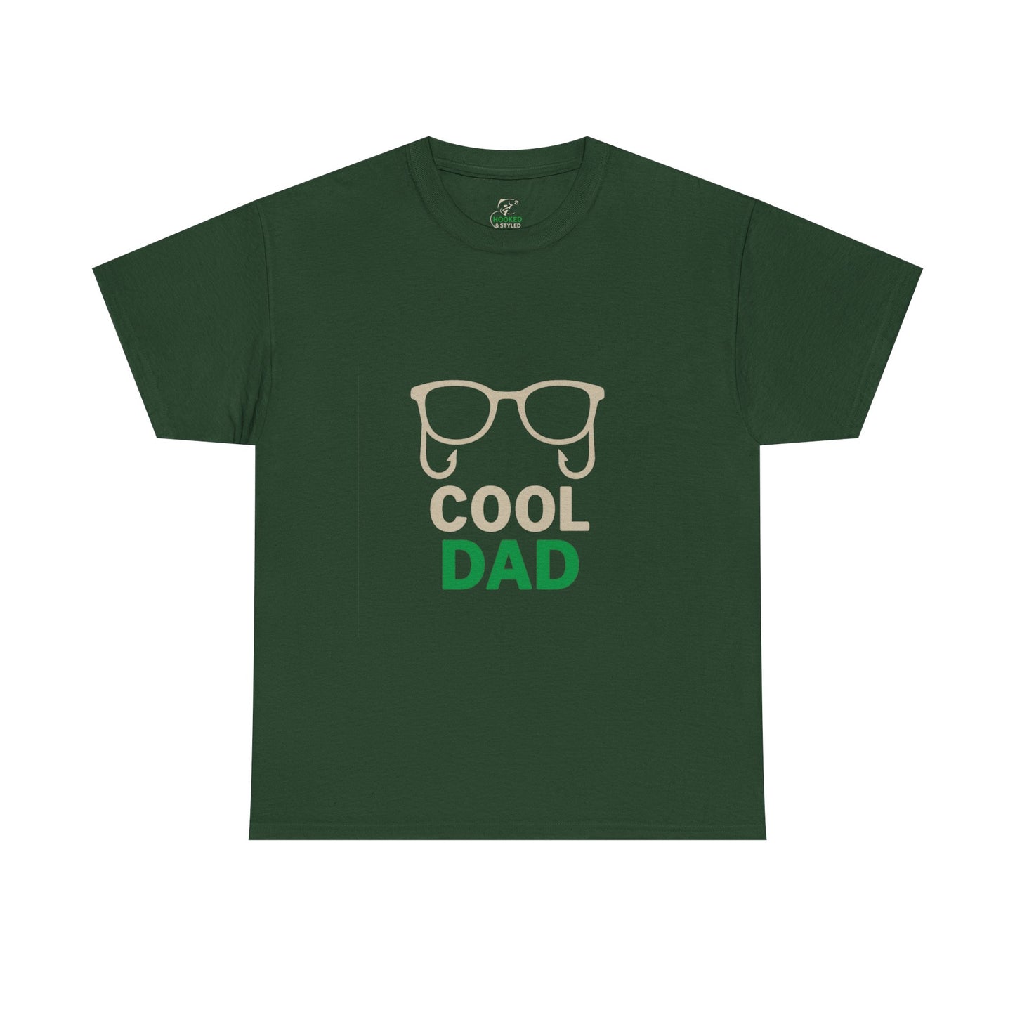 Cool Dad Unisex Heavy Cotton Tee - Perfect for Father's Day, Birthday Gift, Dad Jokes, Casual Wear, Fun Family Outings