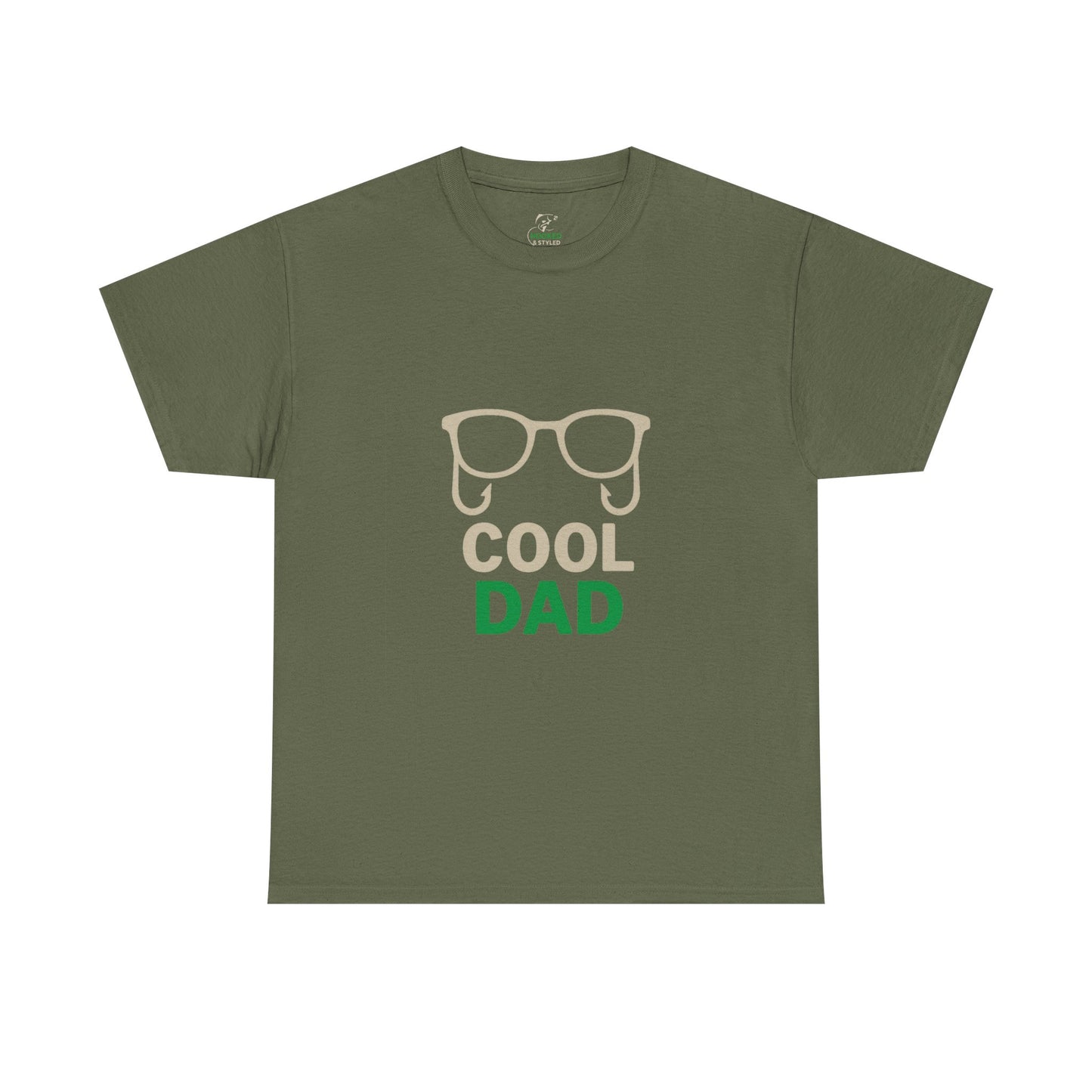 Cool Dad Unisex Heavy Cotton Tee - Perfect for Father's Day, Birthday Gift, Dad Jokes, Casual Wear, Fun Family Outings