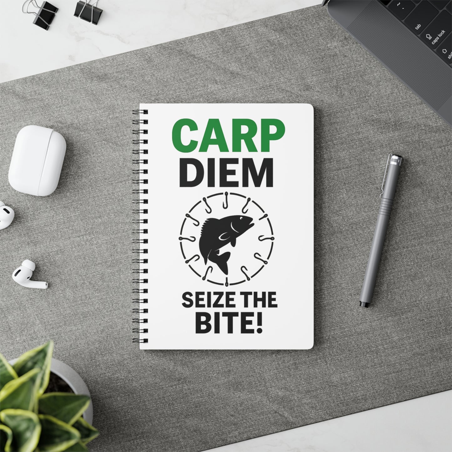 Carp Diem Fishing Logbook – Seize the Bite!