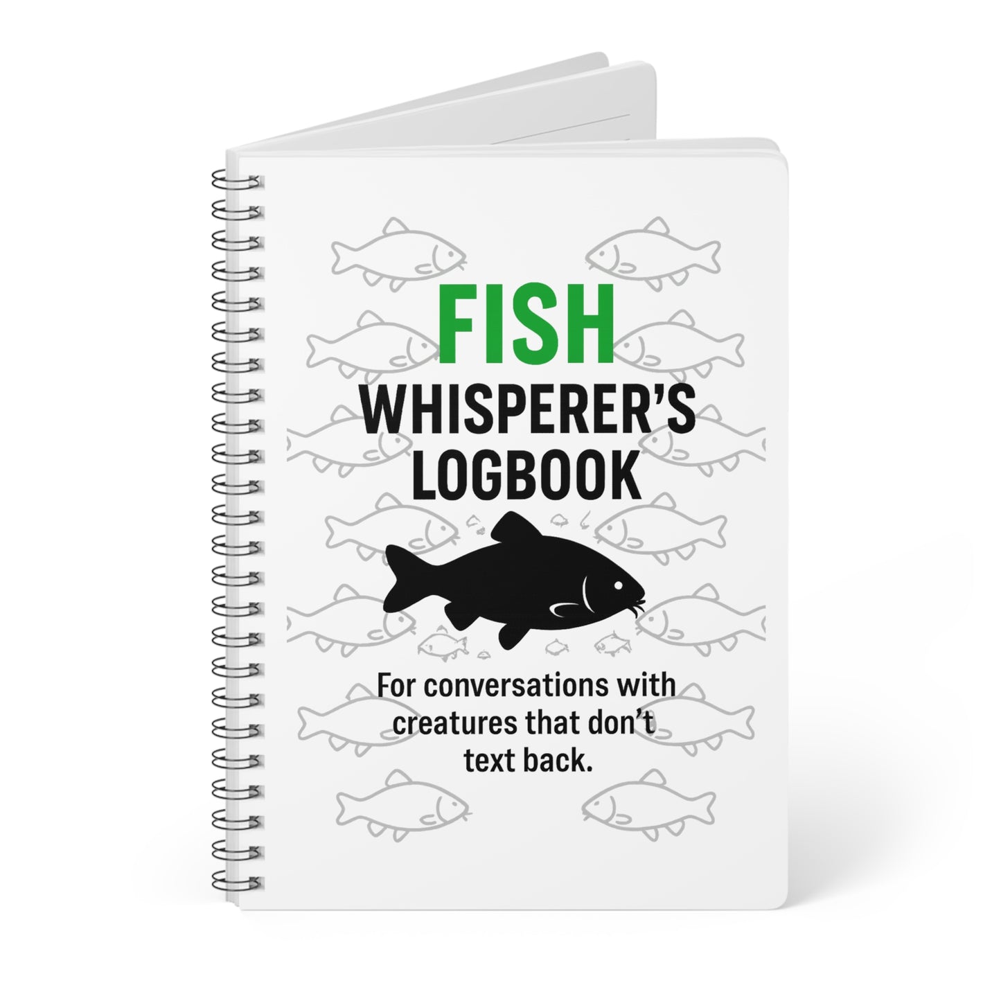 Fish Whisperer’s Logbook – Fishing Log & Journal