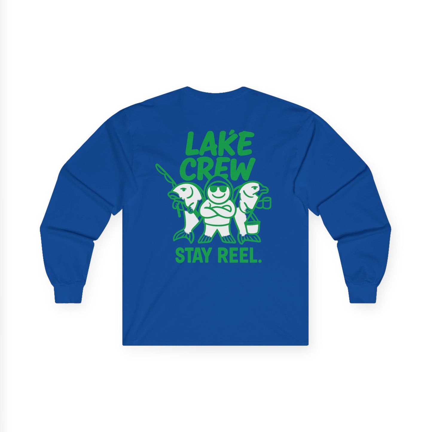 Straight Outta the Lake Long Sleeve Tee – Front & Back