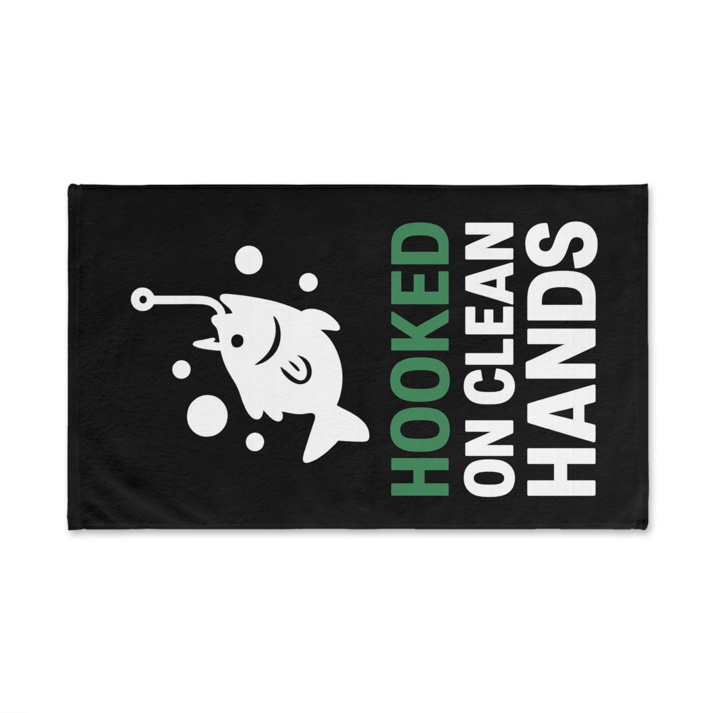 Hooked on Clean Hands Fishing Towel