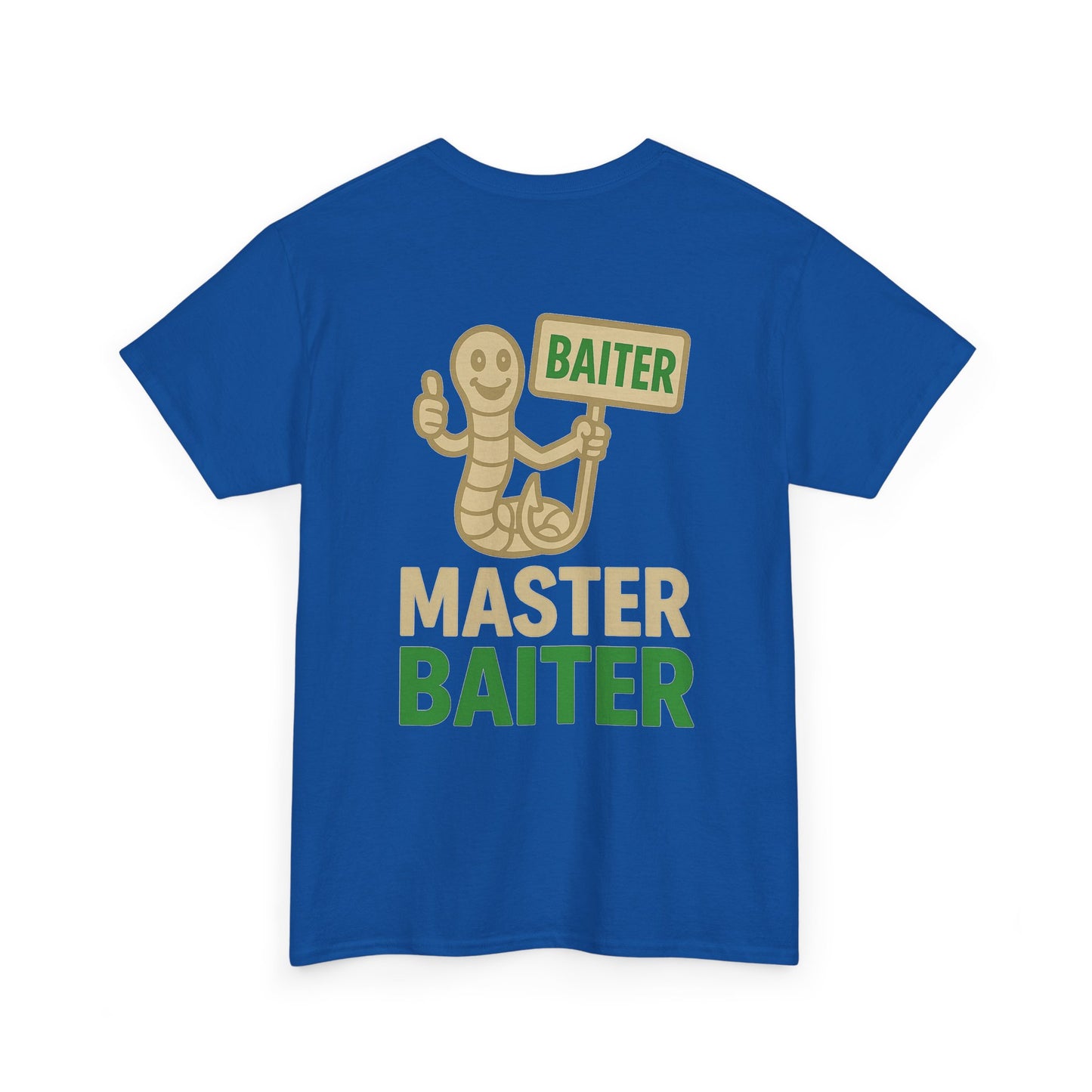 Fishing Humor Unisex Tee, Funny Fishing Gift, Angler T-Shirt, Master Baiter Shirt, Outdoor Dad Tee, Birthday Gift for Him
