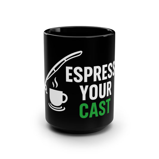Espresso Your Cast Fishing Mug