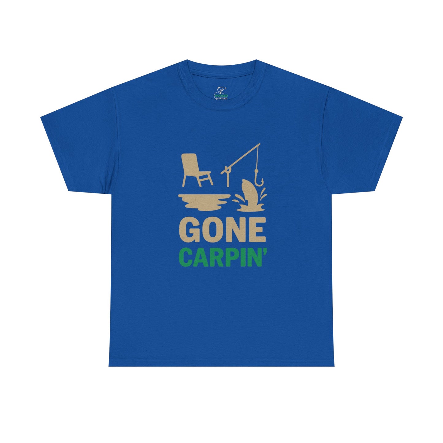 Gone Carp'in Fishing Tee, Unisex Fishing Shirt, Outdoor Adventure Apparel, Father's Day Gift, Weekend Getaway Outfit