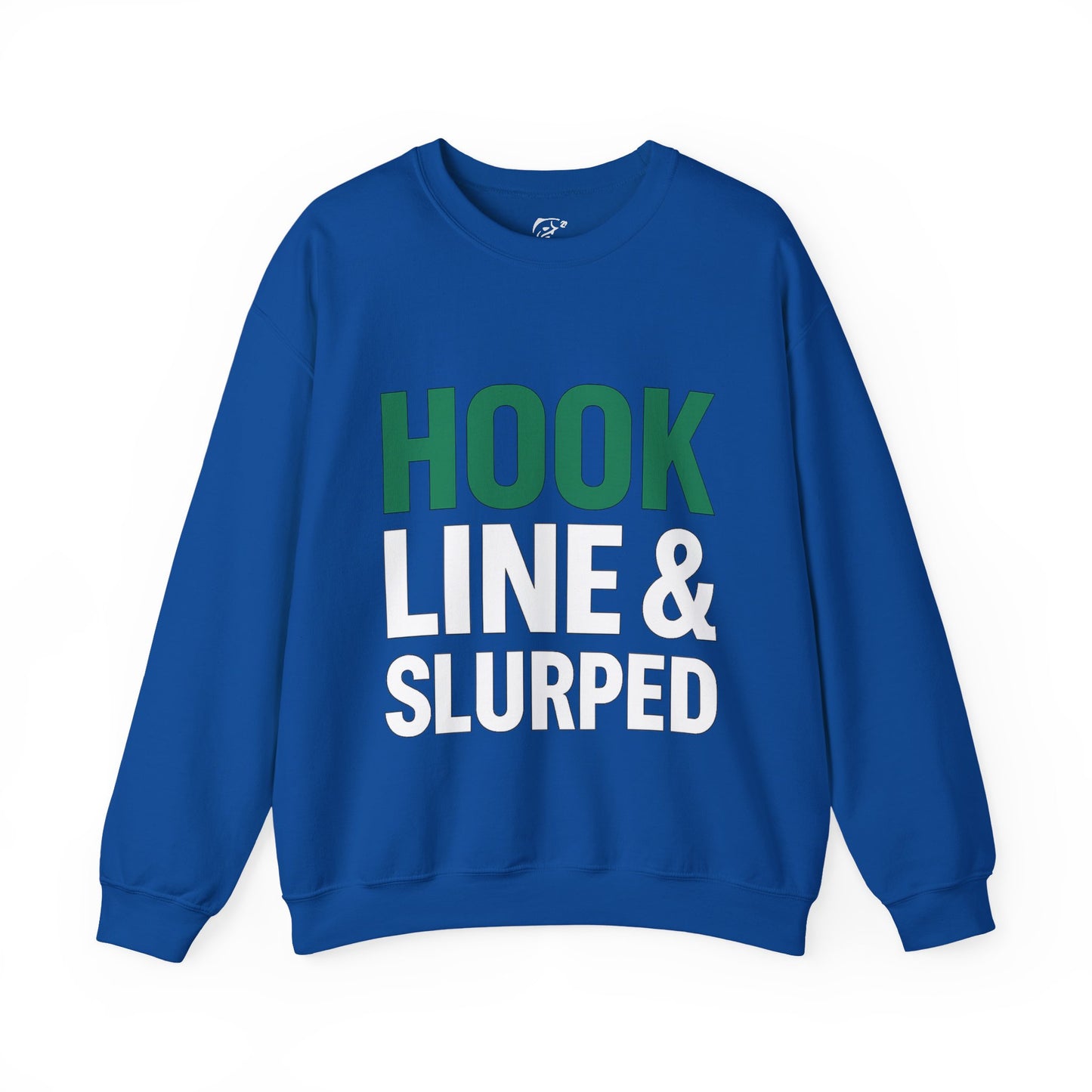 Hook Line & Slurped Jumper – Front & Back Design