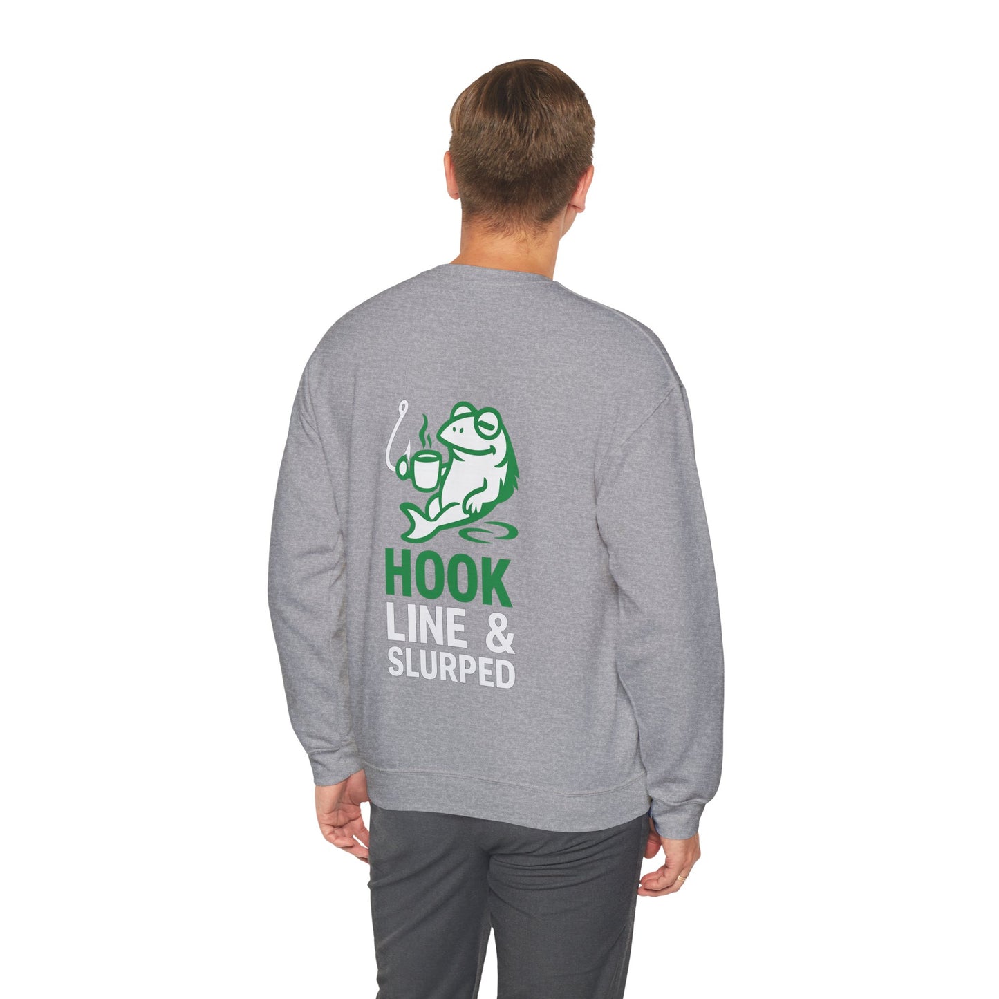 Hook Line & Slurped Jumper – Front & Back Design