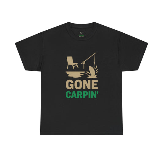 Gone Carp'in Fishing Tee, Unisex Fishing Shirt, Outdoor Adventure Apparel, Father's Day Gift, Weekend Getaway Outfit