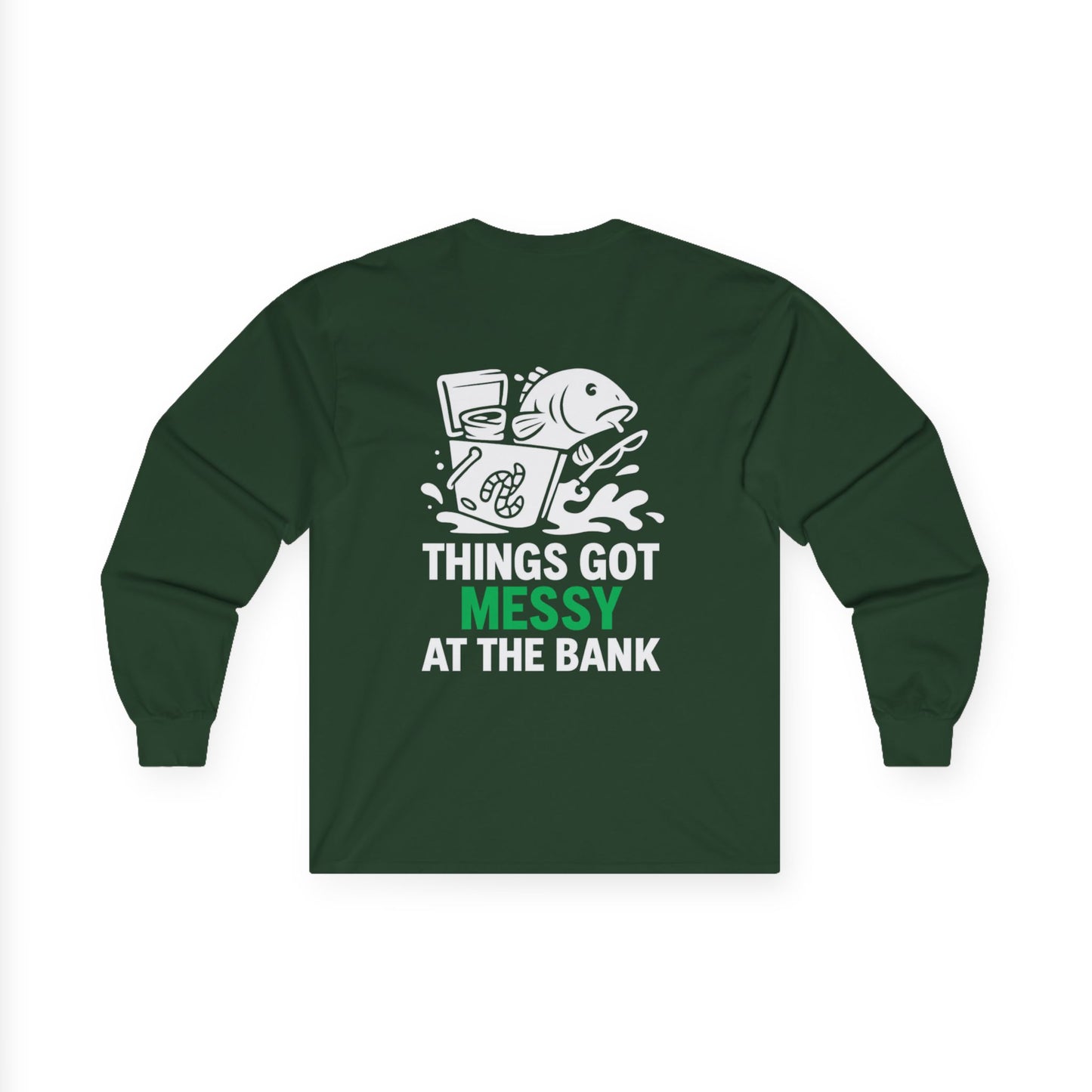 Bait Responsibility Long Sleeve Tee – Front & Back