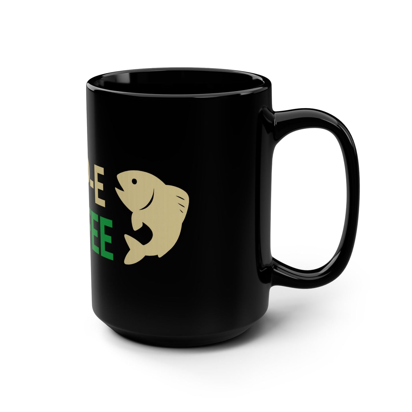 Fishing-Themed Mug - Carpe Coffee - Perfect for Anglers, Gifts for Dad, Fishing Enthusiasts, Coffee Lovers, Birthday Present