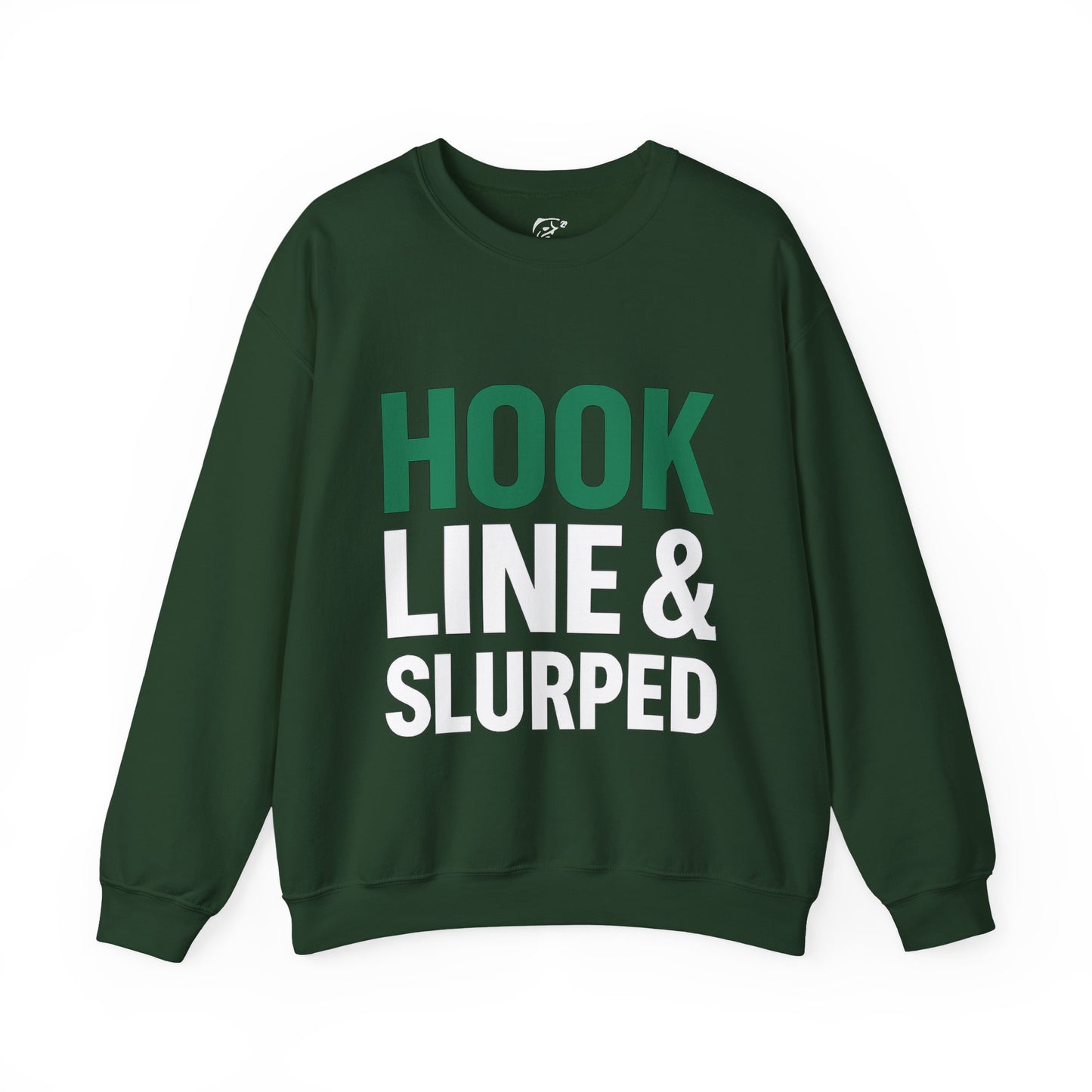 Hook Line & Slurped Jumper – Front & Back Design