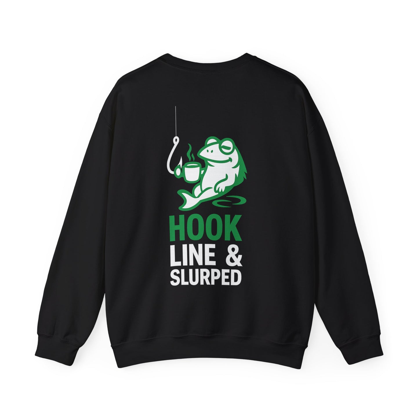 Hook Line & Slurped Jumper – Front & Back Design