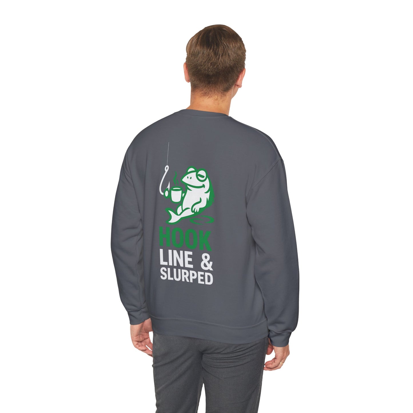 Hook Line & Slurped Jumper – Front & Back Design