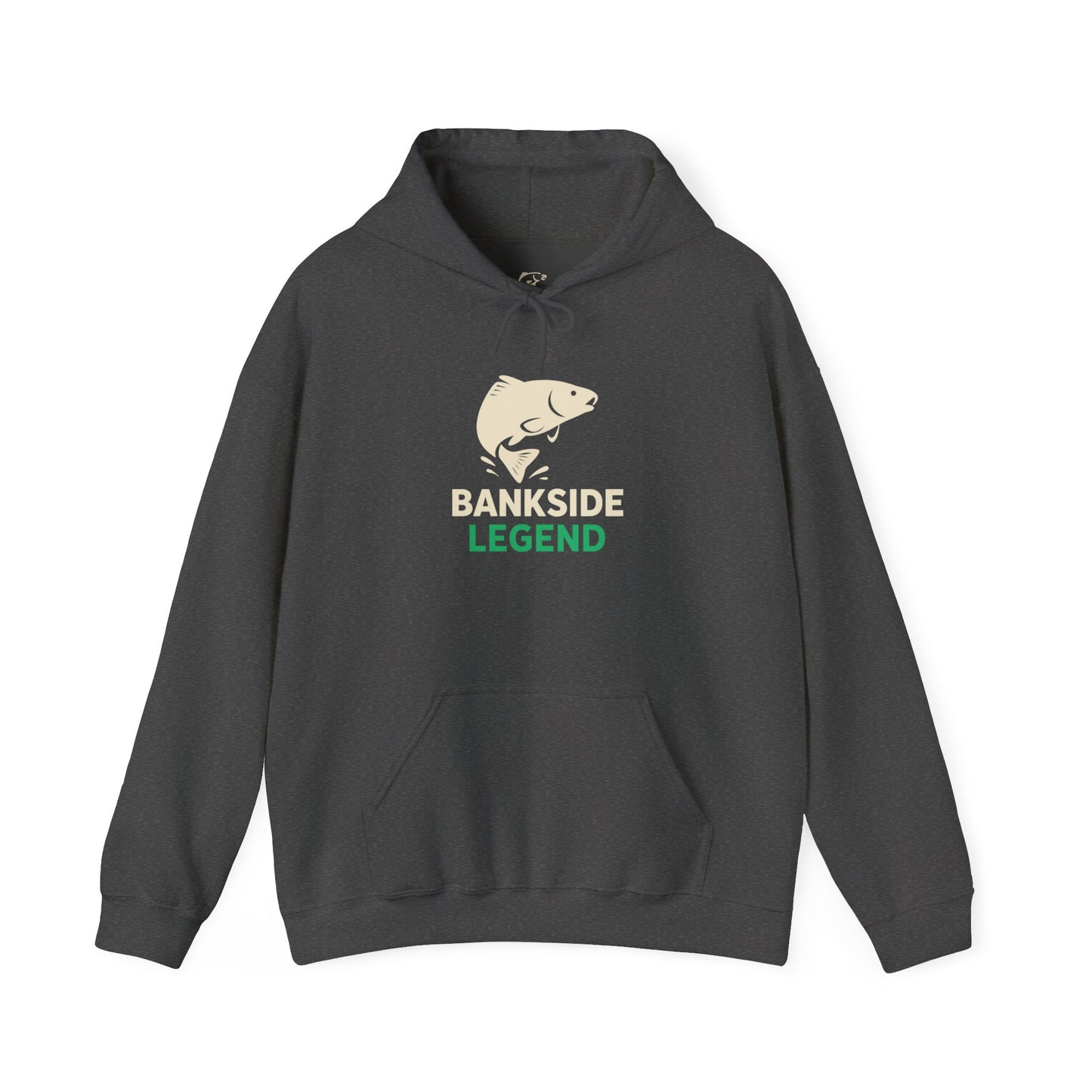 Bankside Legend Fishing Hoodie, Unisex Fishing Sweatshirt, Outdoor Adventure Apparel, Gift for Anglers, Camping Wear, Session King