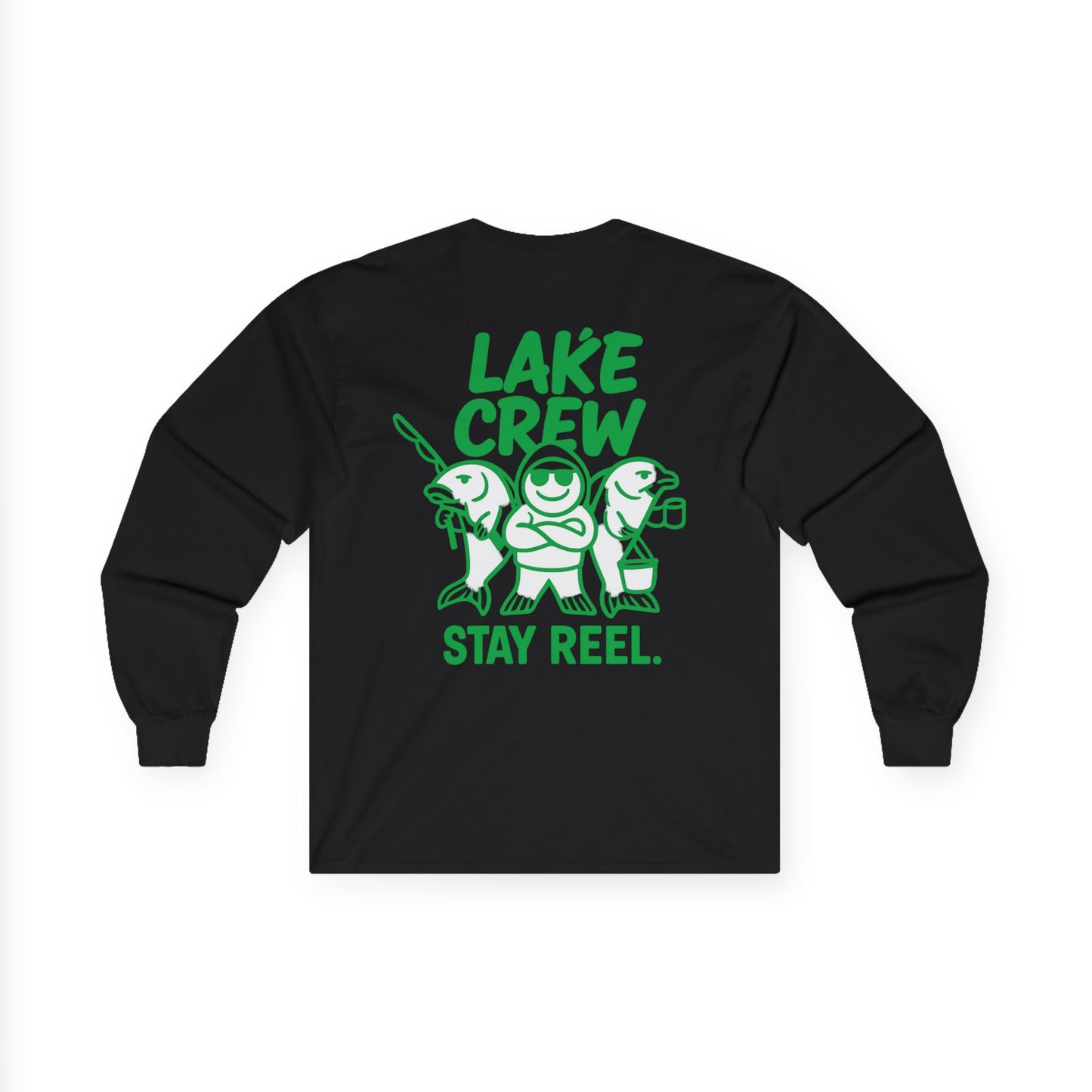 Straight Outta the Lake Long Sleeve Tee – Front & Back