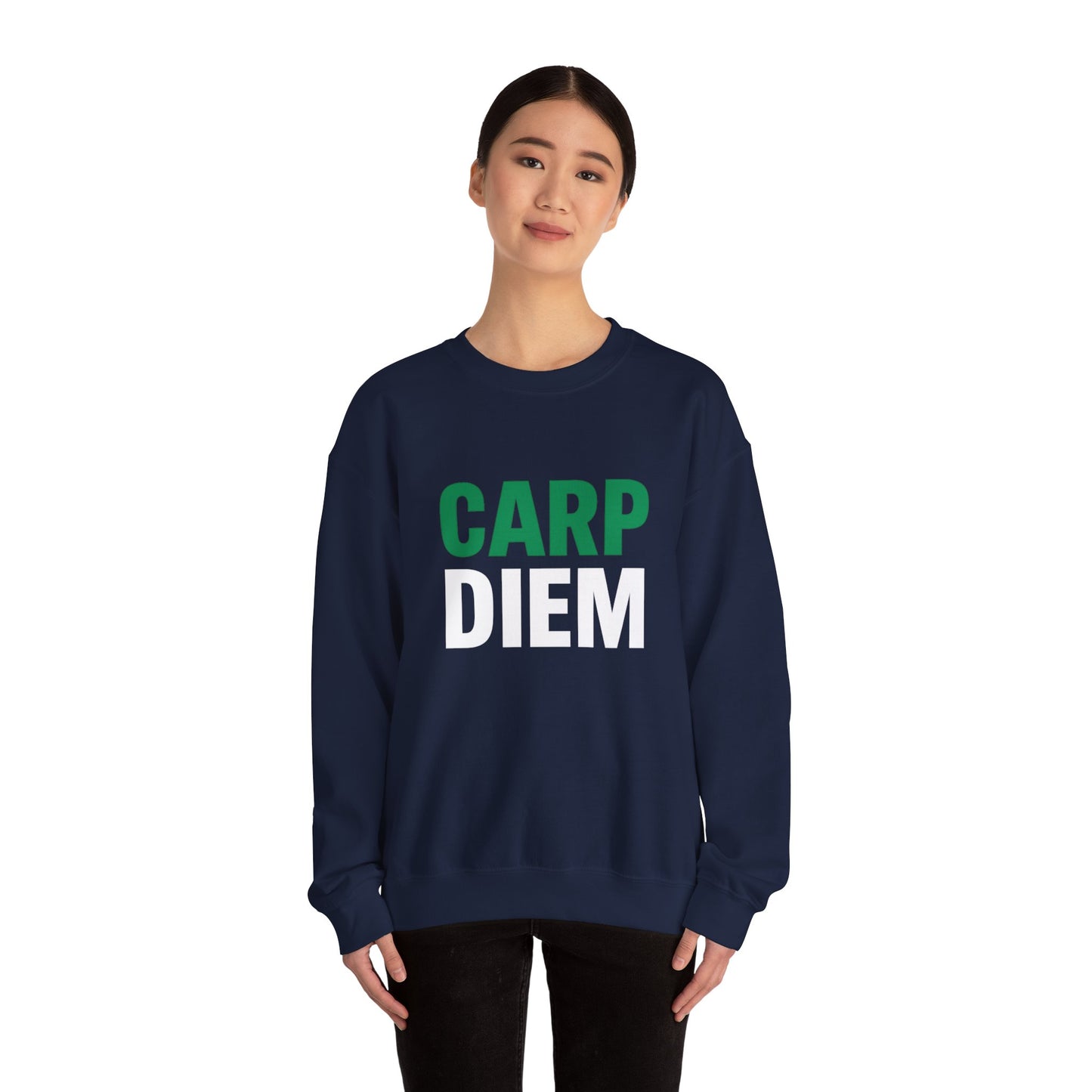 Carp Diem Sweatshirt – Front & Back Design