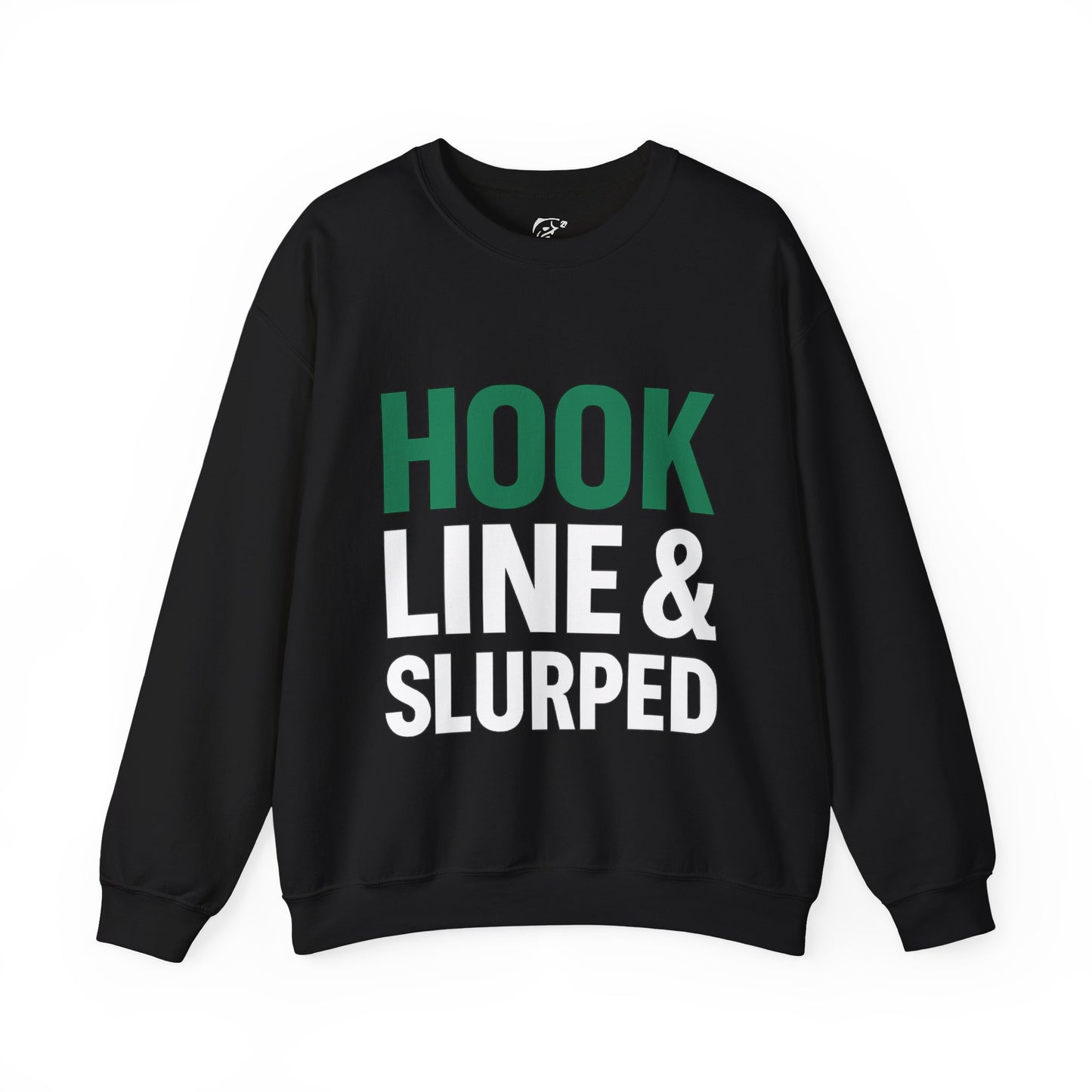 Hook Line & Slurped Jumper – Front & Back Design