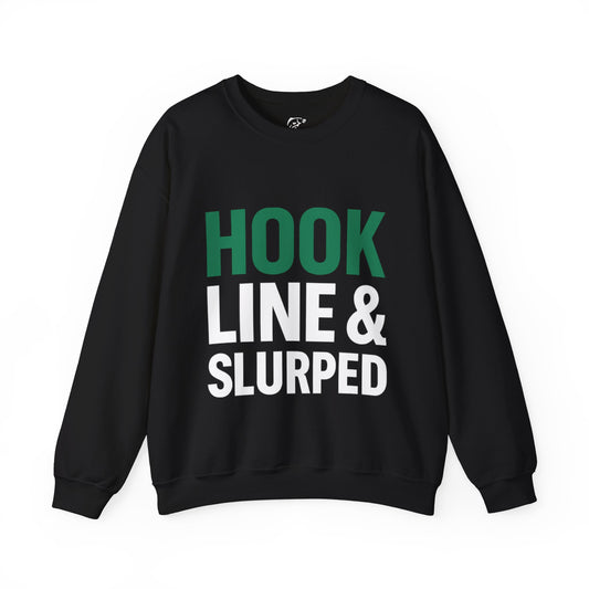 Hook Line & Slurped Jumper – Front & Back Design