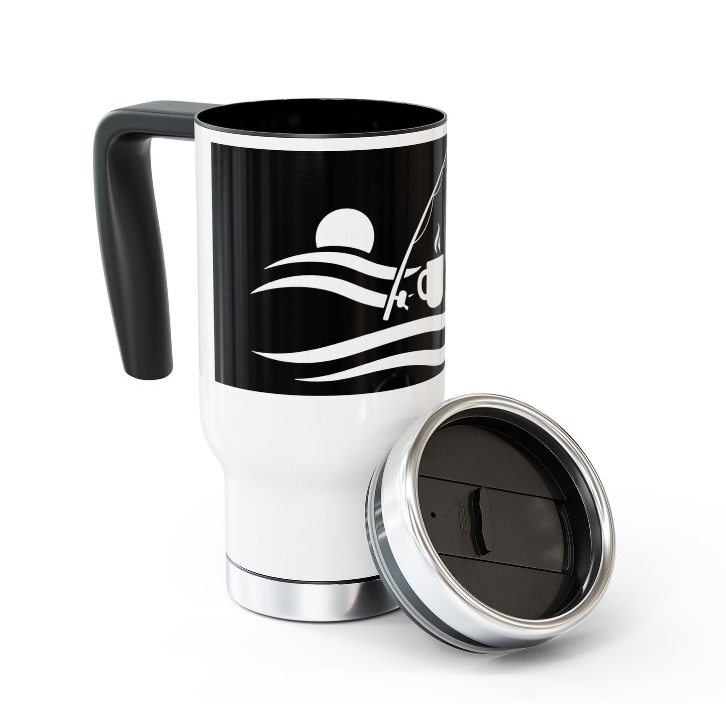 Rise Cast & Sip Fishing Travel Mug