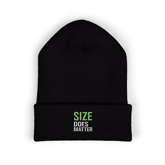 Size Does Matter Fishing Beanie