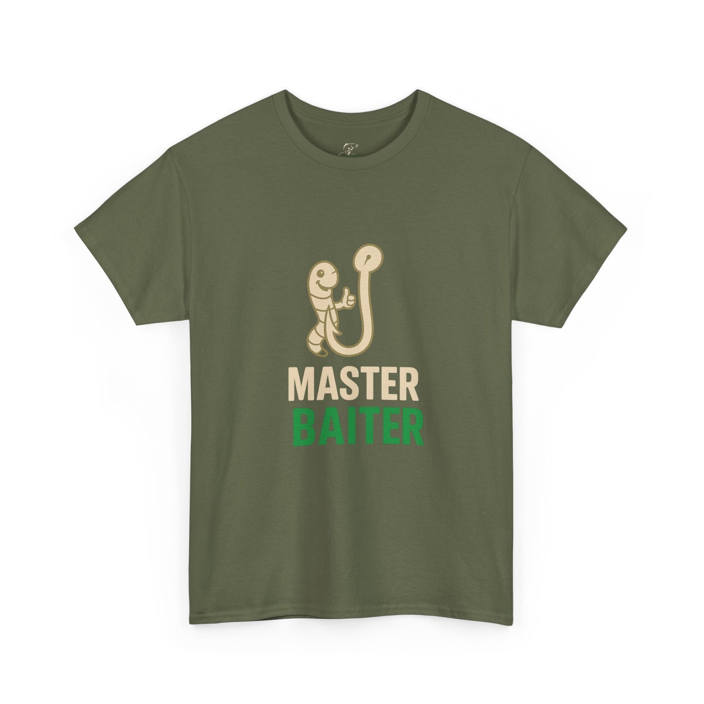Fishing Humor Unisex Tee, Funny Fishing Gift, Angler T-Shirt, Master Baiter Shirt, Outdoor Dad Tee, Birthday Gift for Him