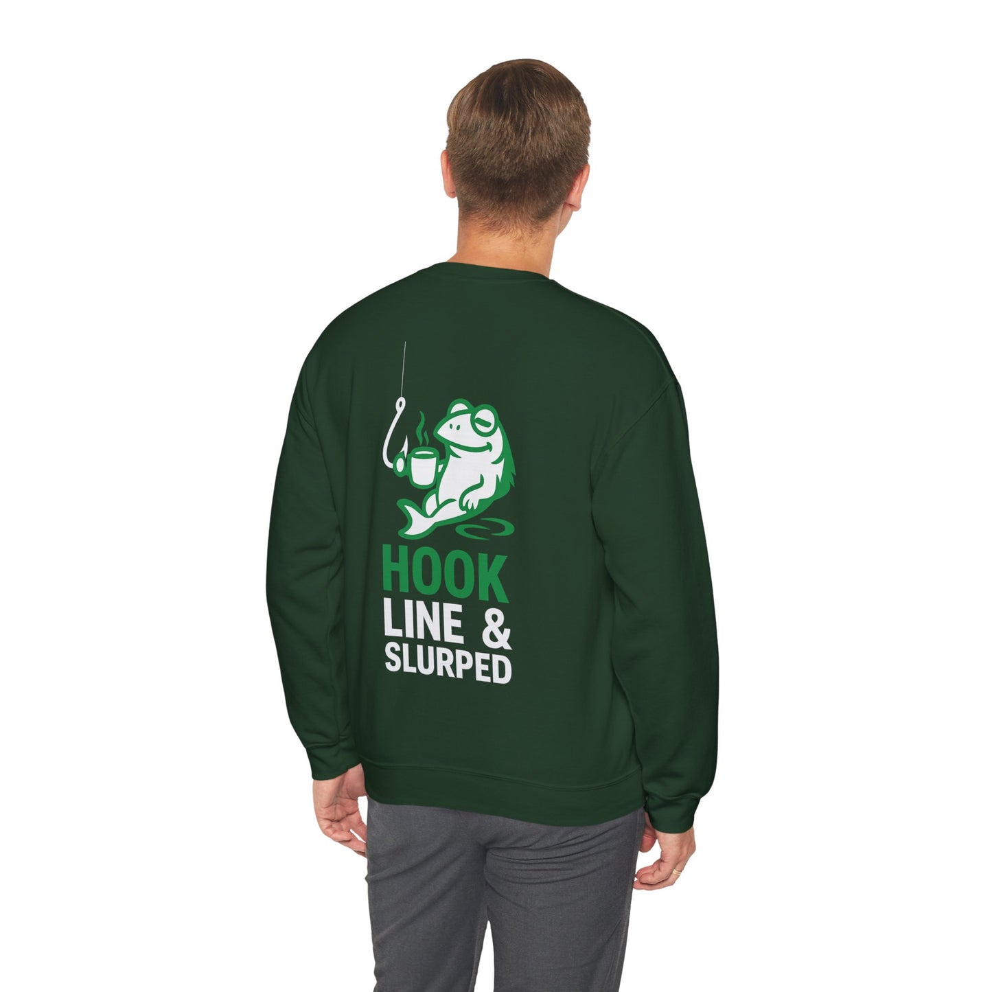 Hook Line & Slurped Jumper – Front & Back Design