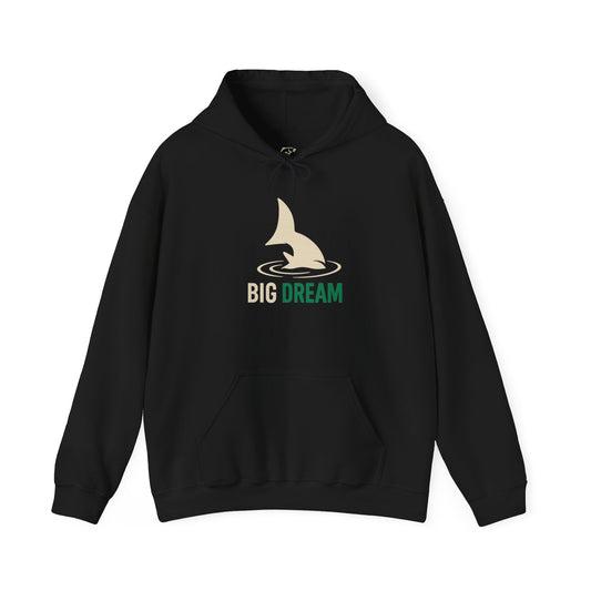 Fishing Dream Sweatshirt, Big Dream Hoodie, Size Matters Pullover, Casual Fishing Apparel, Unisex Hooded Sweatshirt