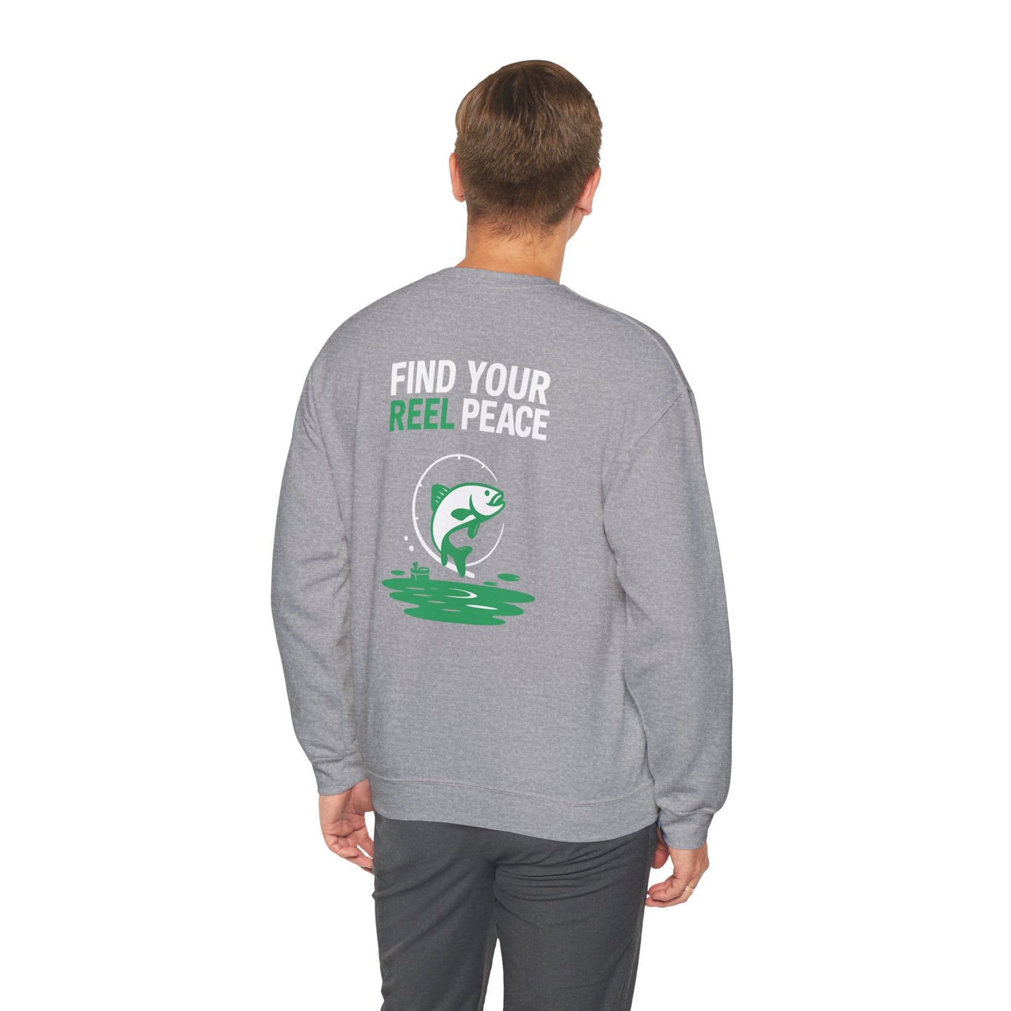 Reel Therapy Sweatshirt – Front & Back Design