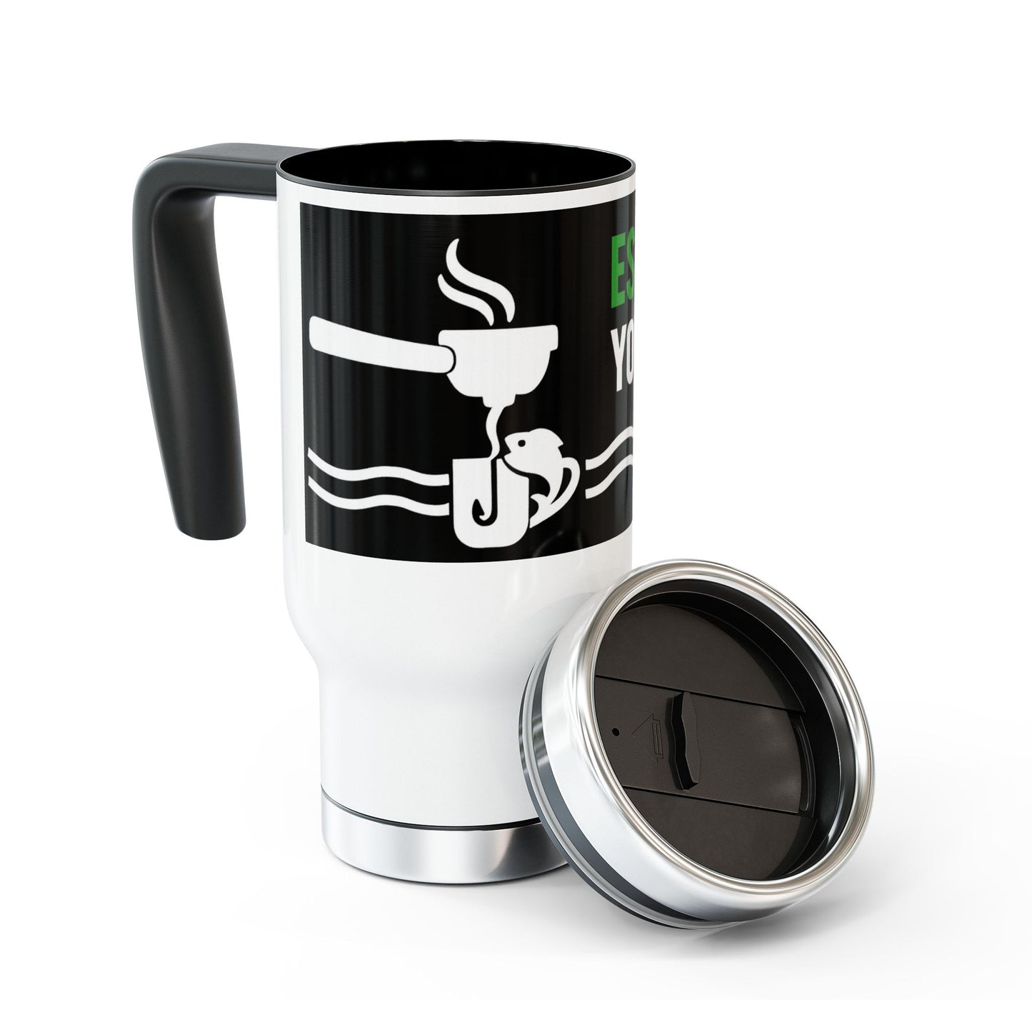 Espresso Your Cast Fishing Travel Mug