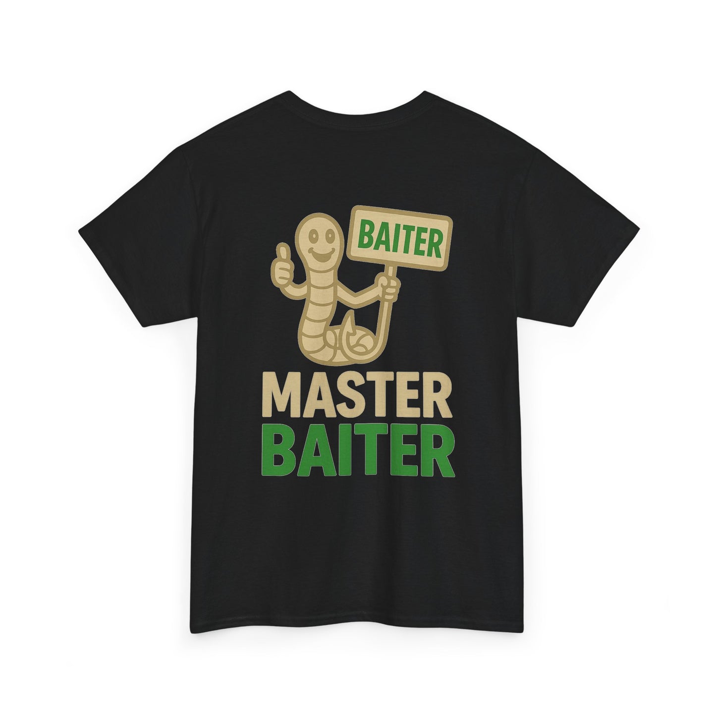 Fishing Humor Unisex Tee, Funny Fishing Gift, Angler T-Shirt, Master Baiter Shirt, Outdoor Dad Tee, Birthday Gift for Him