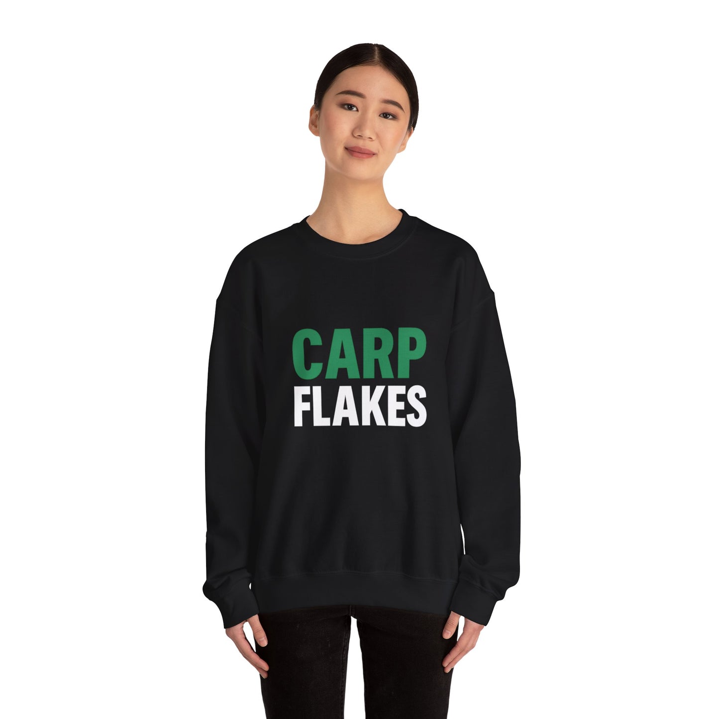 Carp Flakes Sweatshirt – Front & Back Design