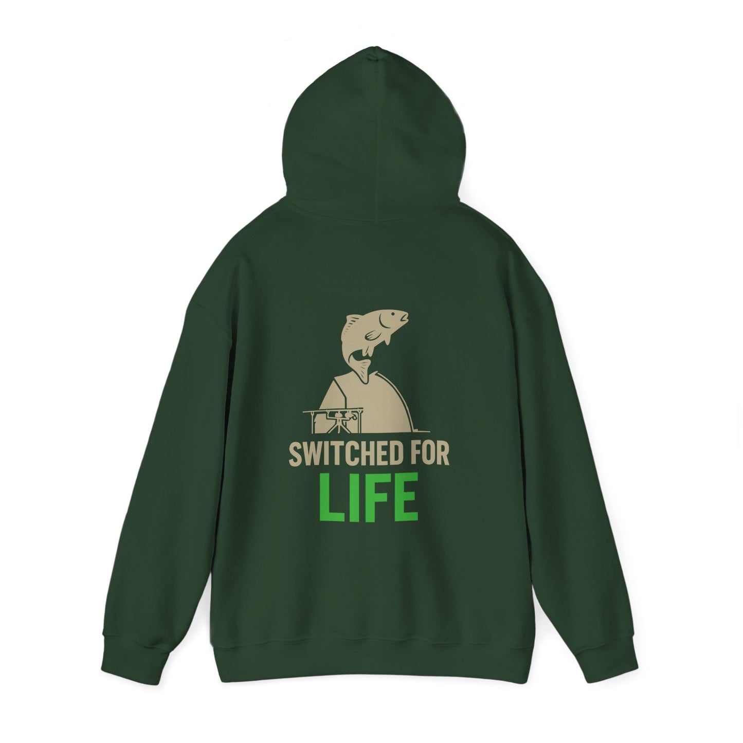 Carp Fishing Unisex Hoodie, Novelty Sweatshirt for Fishermen, Outdoor Adventure Apparel, Unique Gift for Anglers, Comfortable Fishing Wear