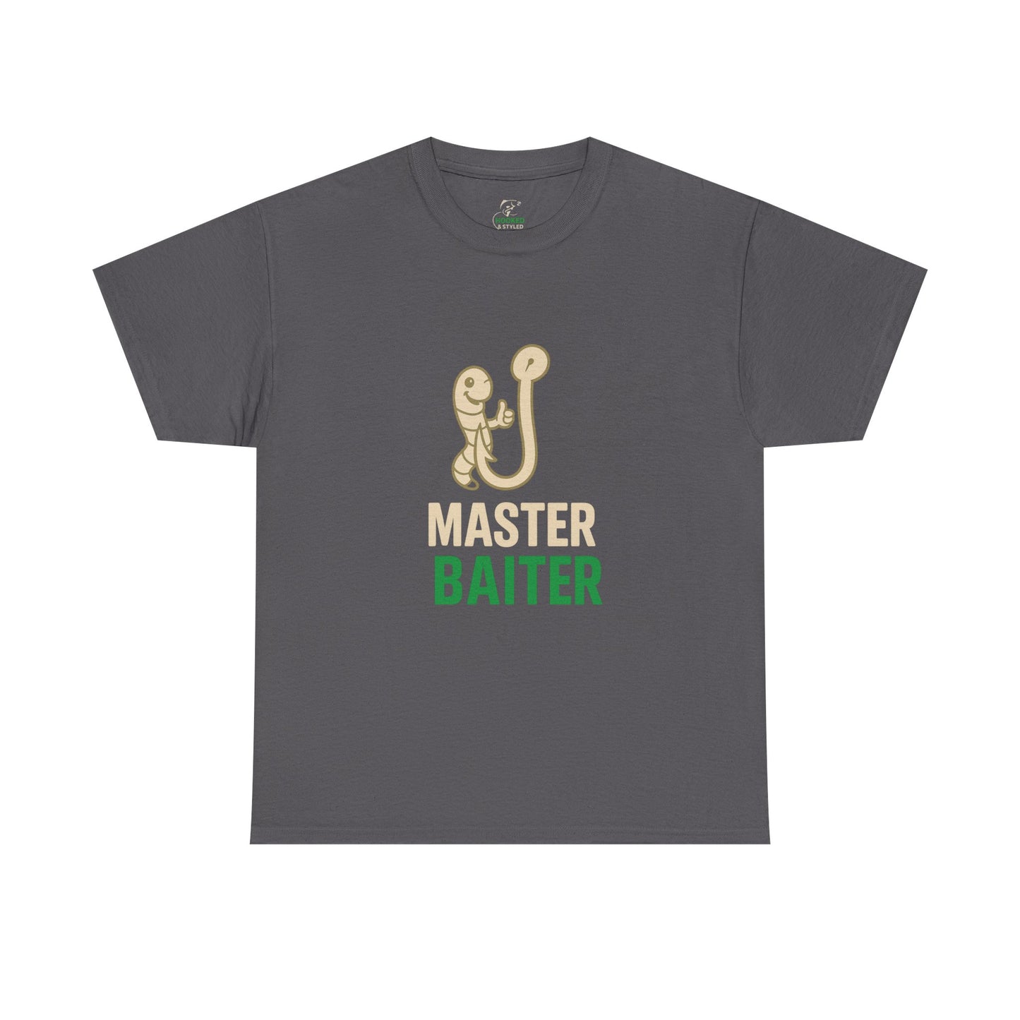 Fishing Humor Unisex Tee, Funny Fishing Gift, Angler T-Shirt, Master Baiter Shirt, Outdoor Dad Tee, Birthday Gift for Him