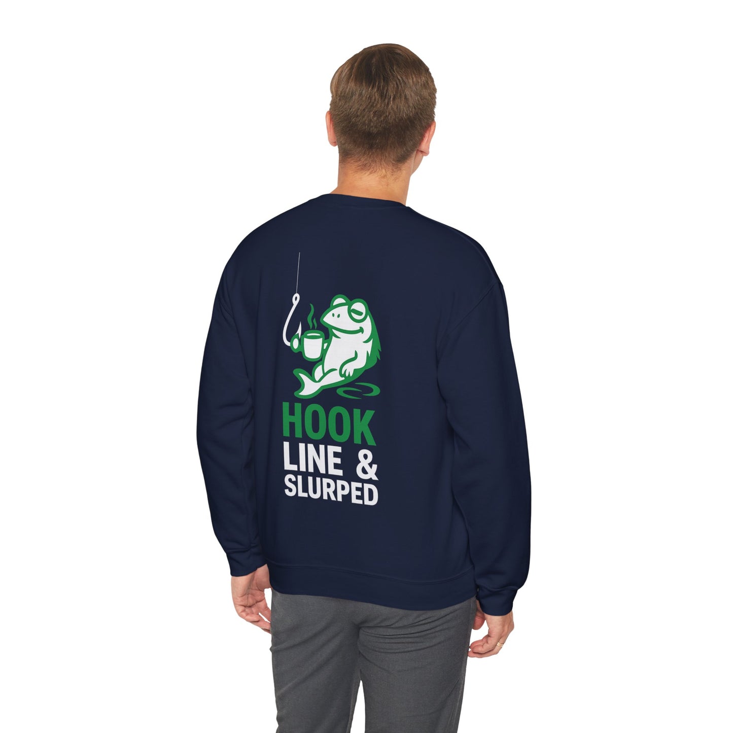 Hook Line & Slurped Jumper – Front & Back Design