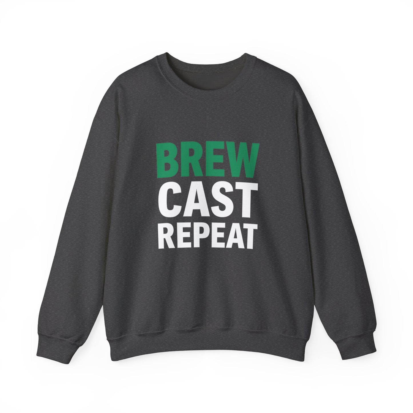Brew Cast Repeat Sweatshirt – Front & Back Design
