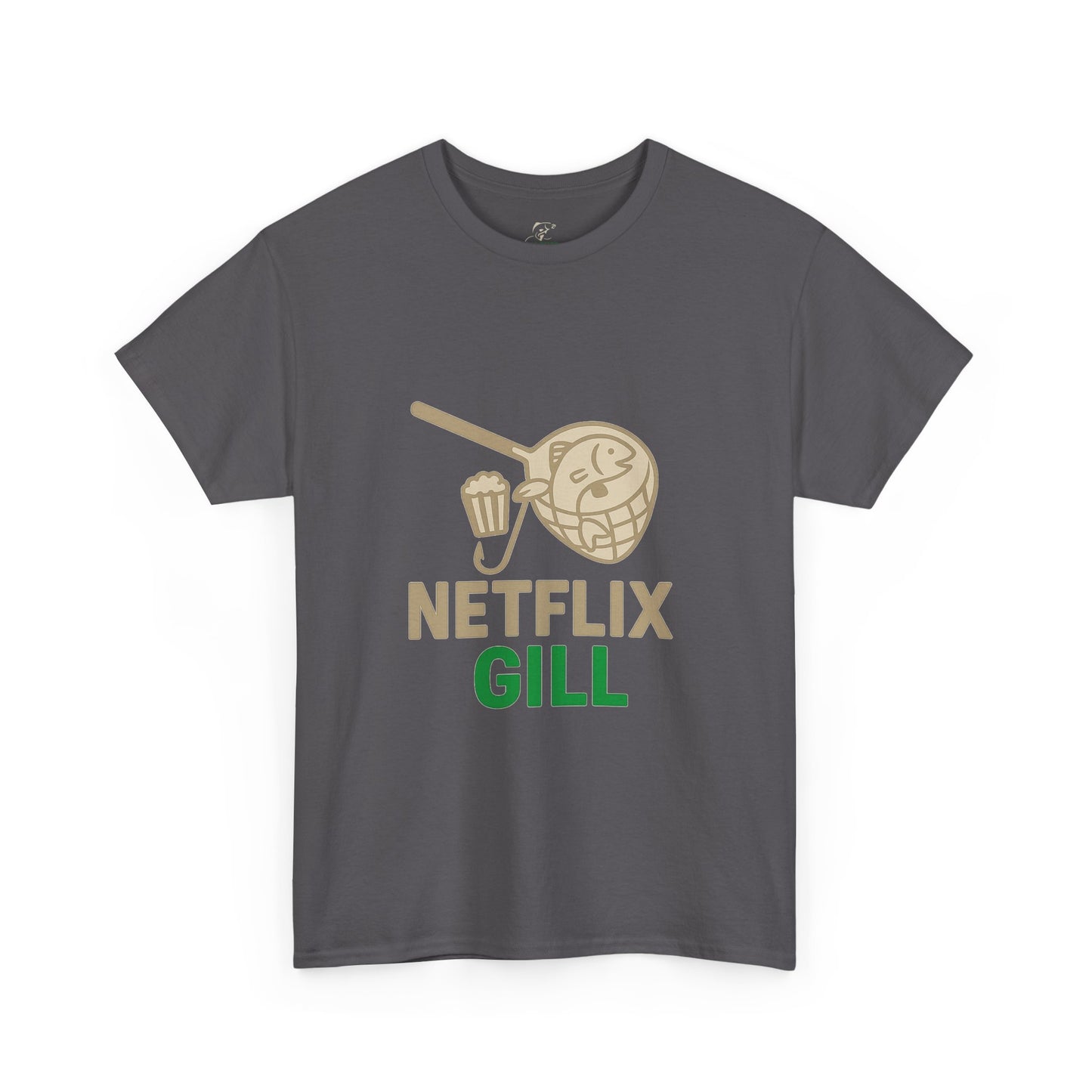 Netflix & Chill Fishing Tee, Unisex Cotton T-Shirt for Fishing Lovers, Gift for Anglers, Perfect for Outdoors, Casual Wear