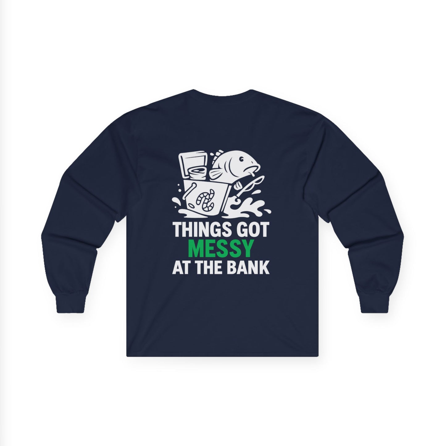 Bait Responsibility Long Sleeve Tee – Front & Back