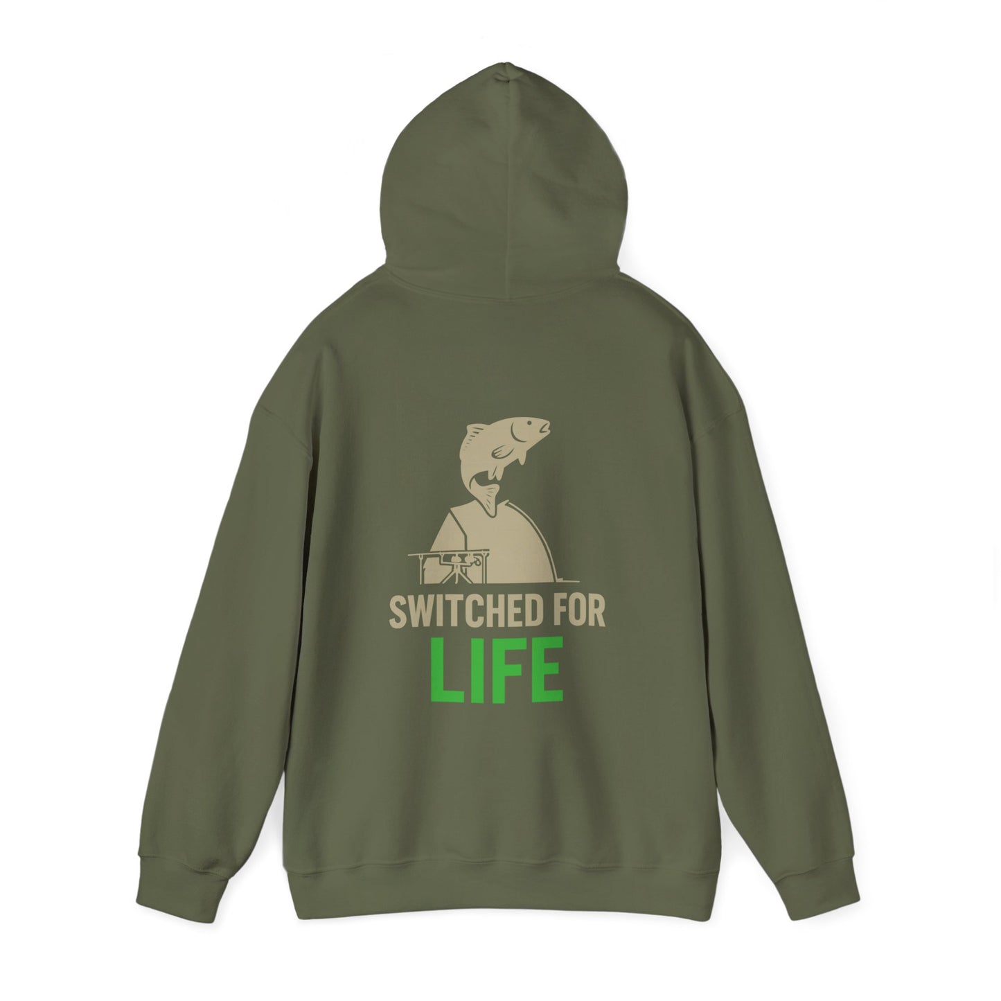 Carp Fishing Unisex Hoodie, Novelty Sweatshirt for Fishermen, Outdoor Adventure Apparel, Unique Gift for Anglers, Comfortable Fishing Wear