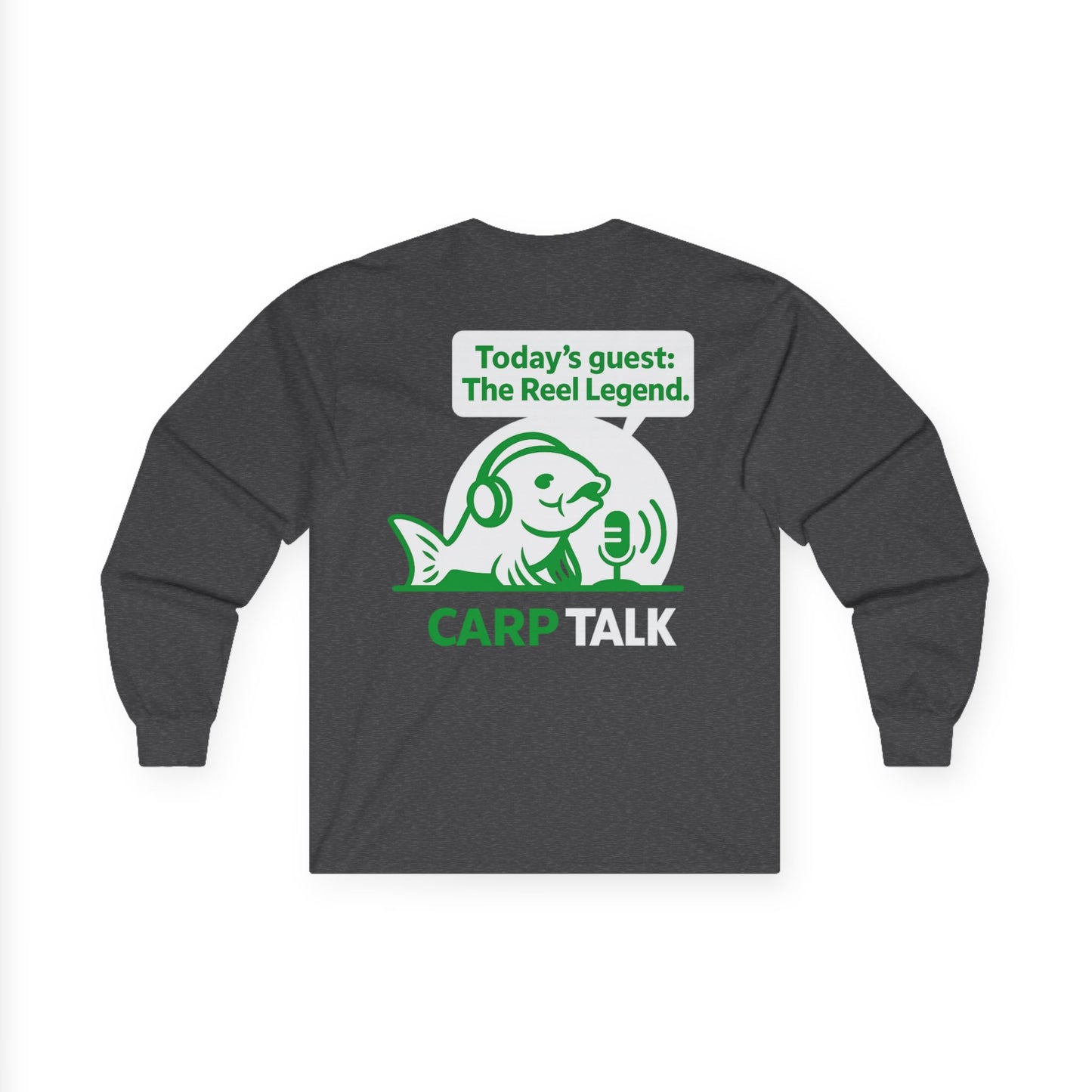 Carp Talking Long Sleeve Tee – Front & Back