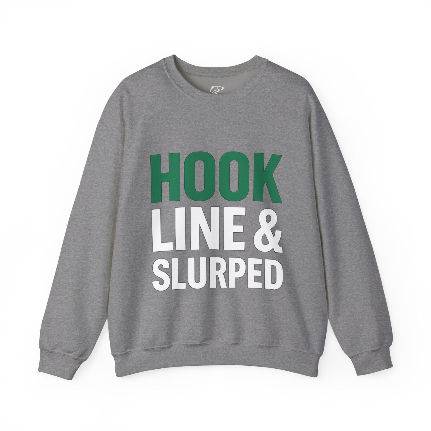 Hook Line & Slurped Jumper – Front & Back Design