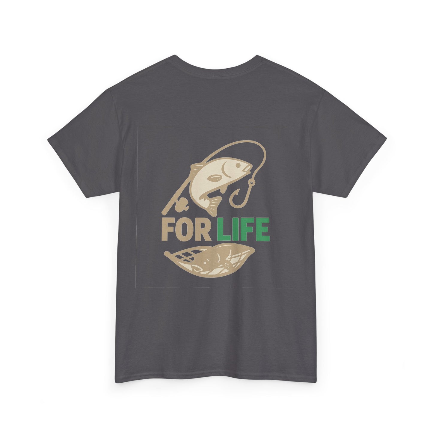 Fishing Enthusiast Tee - I'm Hooked, Perfect Gift for Fishermen, Casual Wear, Fishing Trip, Outdoor Adventure