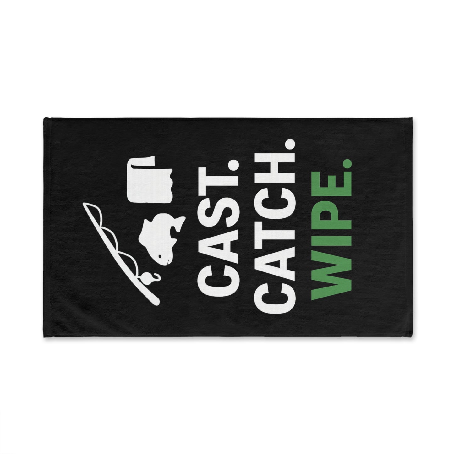 Cast Catch Wipe Fishing Hand Towel