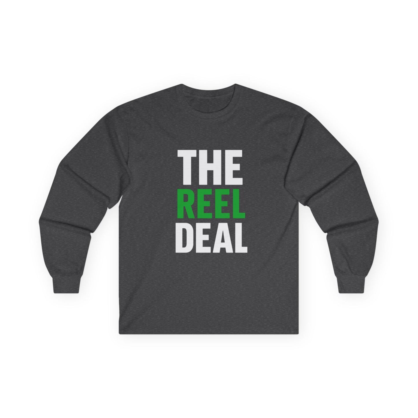 The Reel Deal Long Sleeve Tee – Front & Back