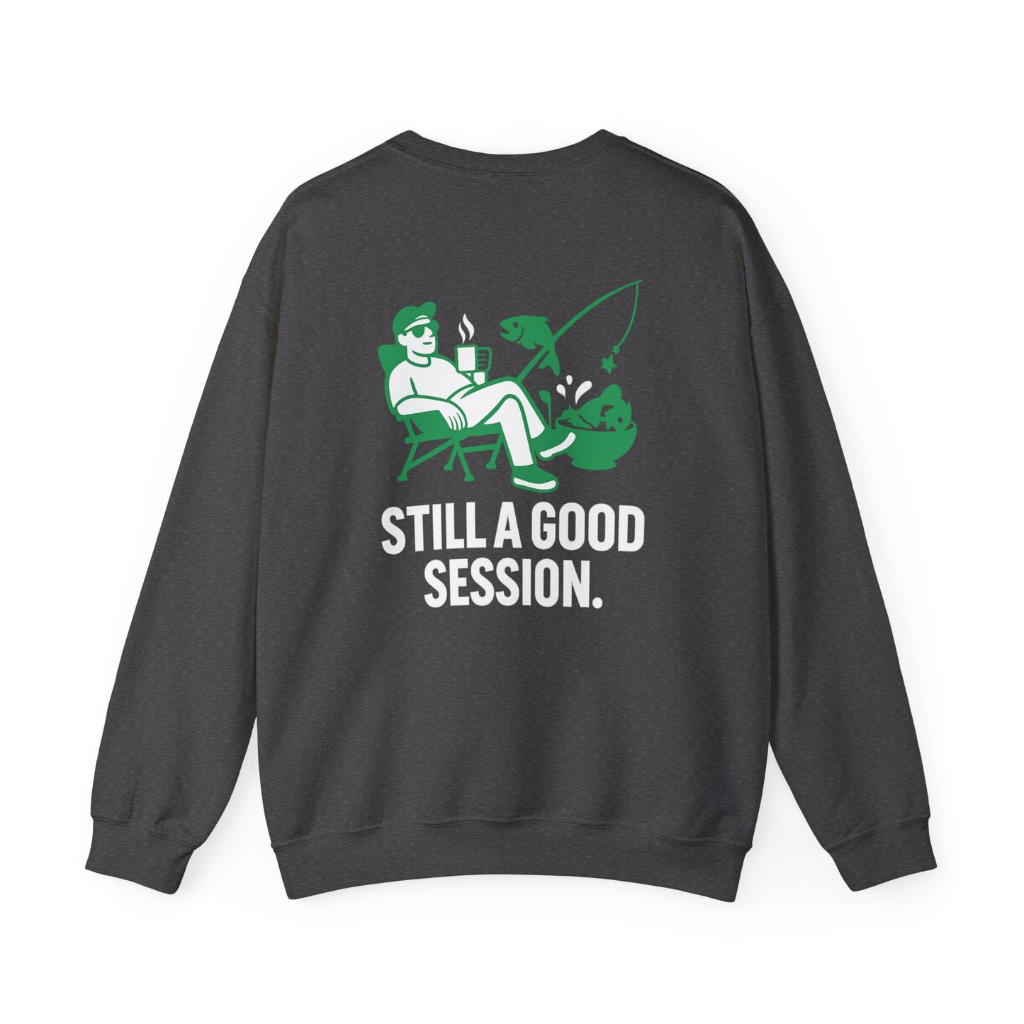 No Bite Just Vibes Sweatshirt – Front & Back