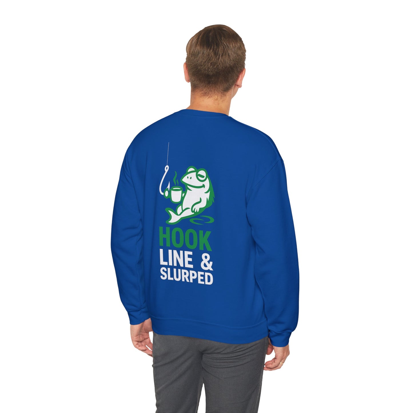 Hook Line & Slurped Jumper – Front & Back Design