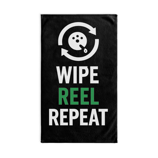 Wipe Reel Repeat Fishing Hand Towel