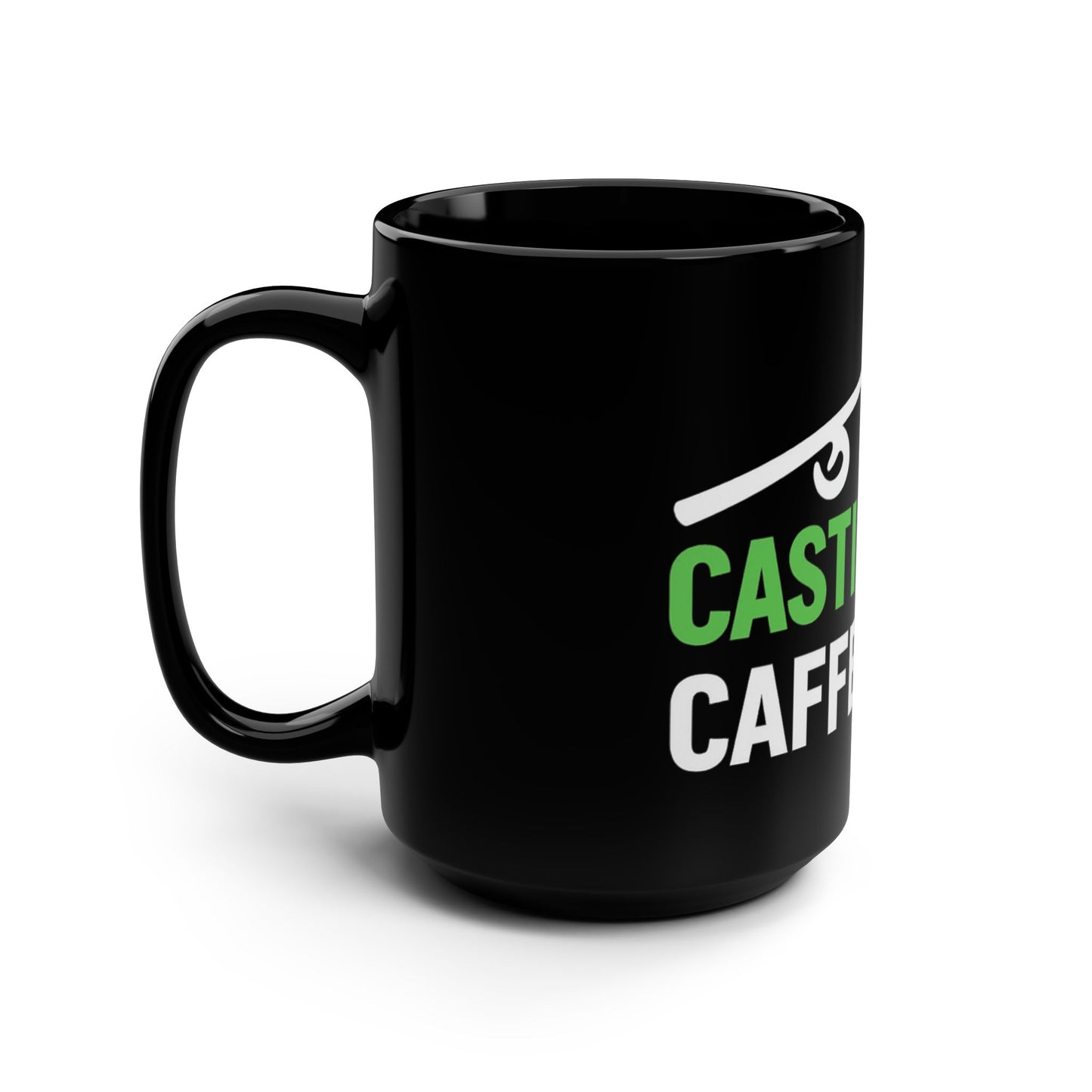 Casting & Caffeinated Fishing Mug